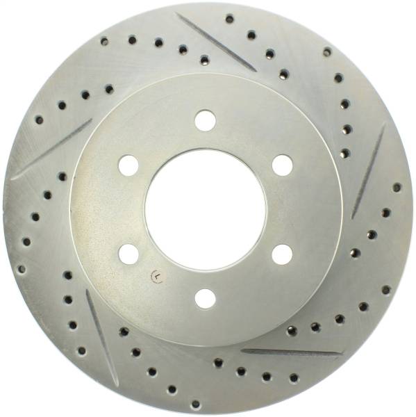 StopTech - StopTech Select Sport Drilled and Slotted Brake Rotor Front Left 227.65100L