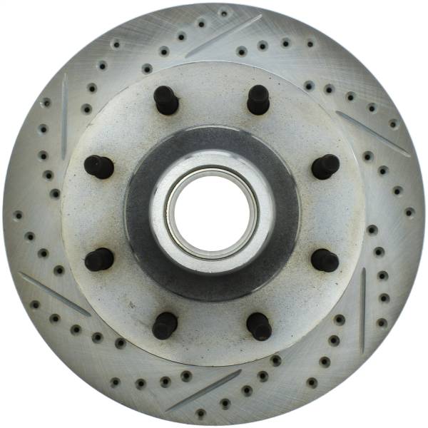 Stoptech - StopTech Select Sport Drilled and Slotted Brake Rotor Front Right 227.65104R