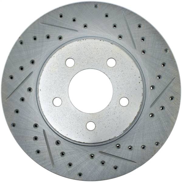 StopTech - StopTech Select Sport Drilled and Slotted Brake Rotor Front Left 227.65107L