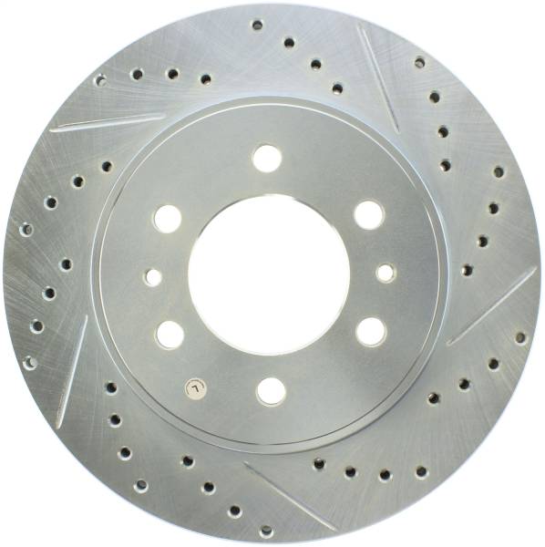 StopTech - StopTech Select Sport Drilled and Slotted Brake Rotor Front Left 227.65130L