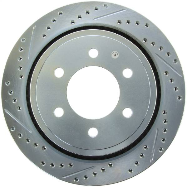 Stoptech - StopTech Select Sport Drilled and Slotted Brake Rotor Rear Right 227.65135R