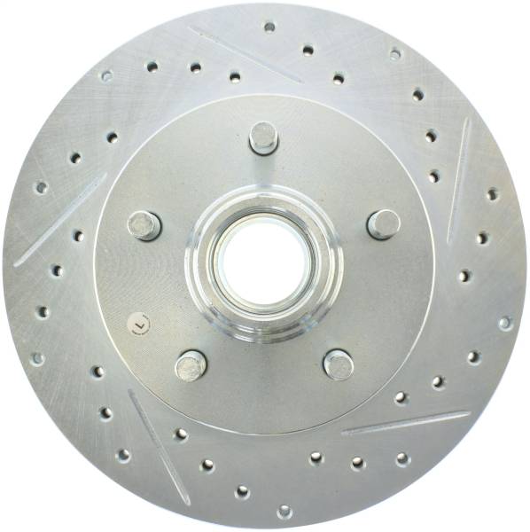 StopTech - StopTech Select Sport Drilled and Slotted Brake Rotor Front Left 227.66010L