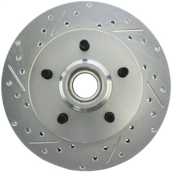 Stoptech - StopTech Select Sport Drilled and Slotted Brake Rotor Front Right 227.66011R