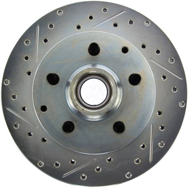 Stoptech - StopTech Select Sport Drilled and Slotted Brake Rotor Front Right 227.66025R