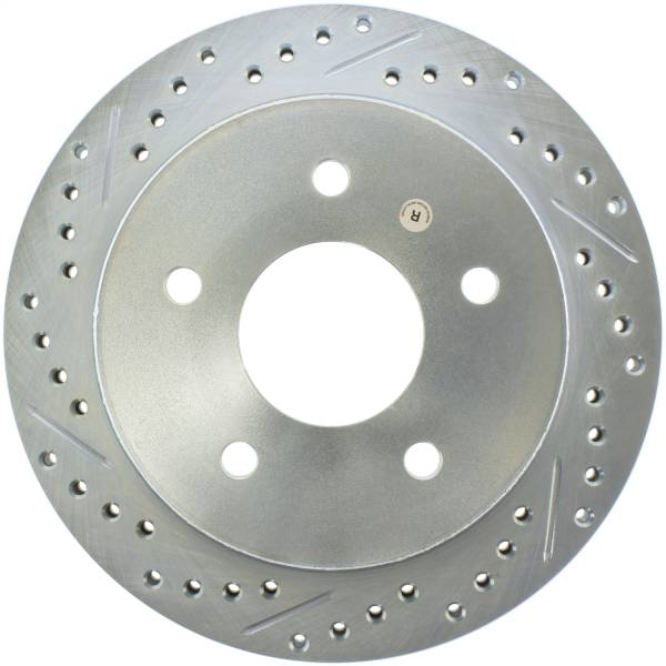 Stoptech - StopTech Select Sport Drilled and Slotted Brake Rotor Rear Right 227.66036R