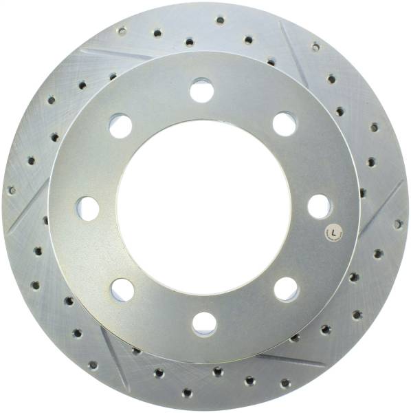 Stoptech - StopTech Select Sport Drilled and Slotted Brake Rotor Rear Left 227.66044L