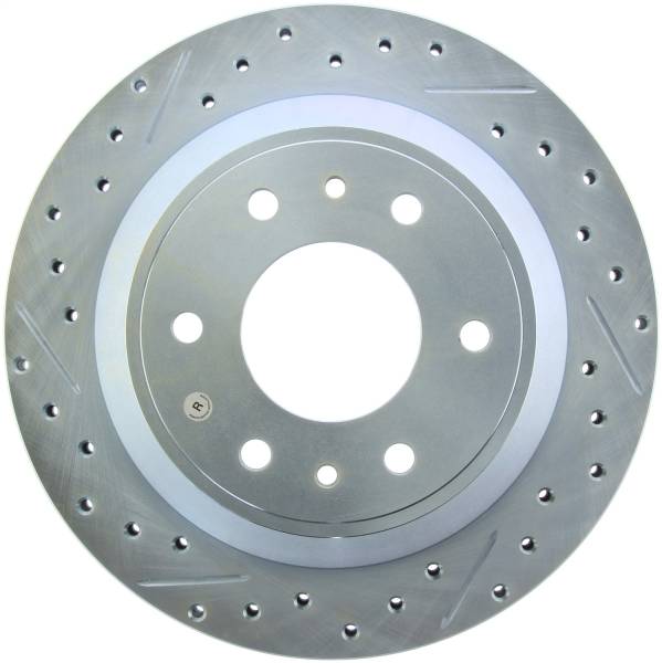 Stoptech - StopTech Select Sport Drilled and Slotted Brake Rotor Rear Right 227.66052R