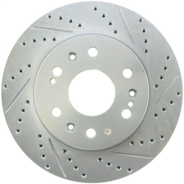 StopTech - StopTech Select Sport Drilled and Slotted Brake Rotor Front Left 227.66057L