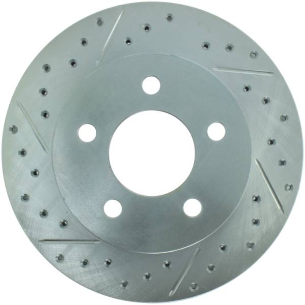 Stoptech - StopTech Select Sport Drilled and Slotted Brake Rotor Front Right 227.67022R