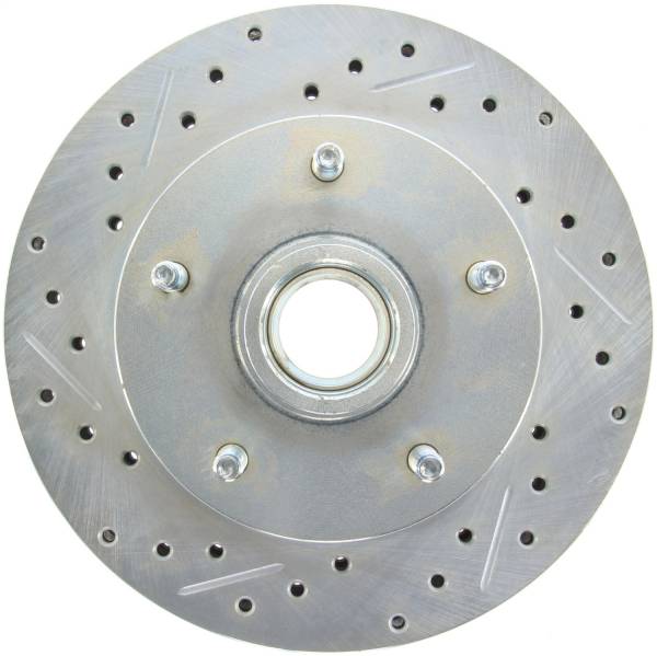 Stoptech - StopTech Select Sport Drilled and Slotted Brake Rotor Front Right 227.67028R