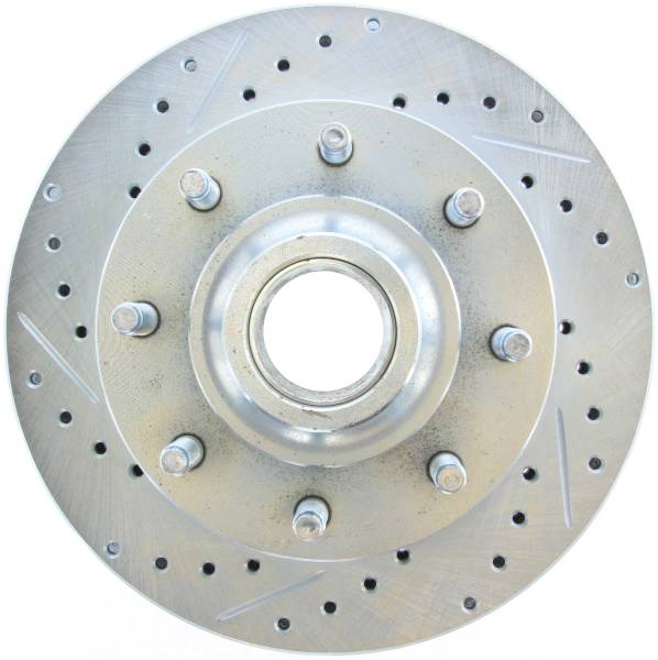 Stoptech - StopTech Select Sport Drilled and Slotted Brake Rotor Front Right 227.67030R