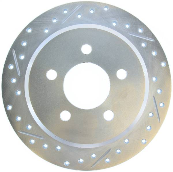 Stoptech - StopTech Select Sport Drilled and Slotted Brake Rotor Rear Right 227.67032R