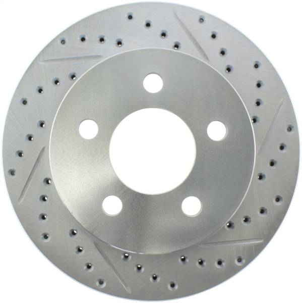 StopTech - StopTech Select Sport Drilled and Slotted Brake Rotor Front Left 227.67045L