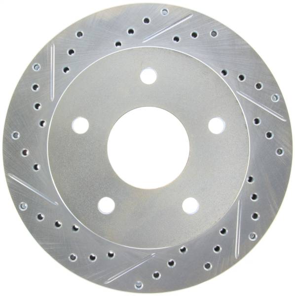 Stoptech - StopTech Select Sport Drilled and Slotted Brake Rotor Front Right 227.67048R