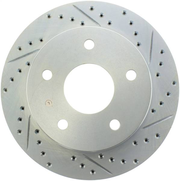 StopTech - StopTech Select Sport Drilled and Slotted Brake Rotor Front Left 227.67050L