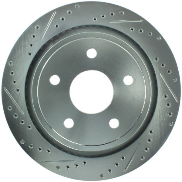 Stoptech - StopTech Select Sport Drilled and Slotted Brake Rotor Rear Right 227.67054R