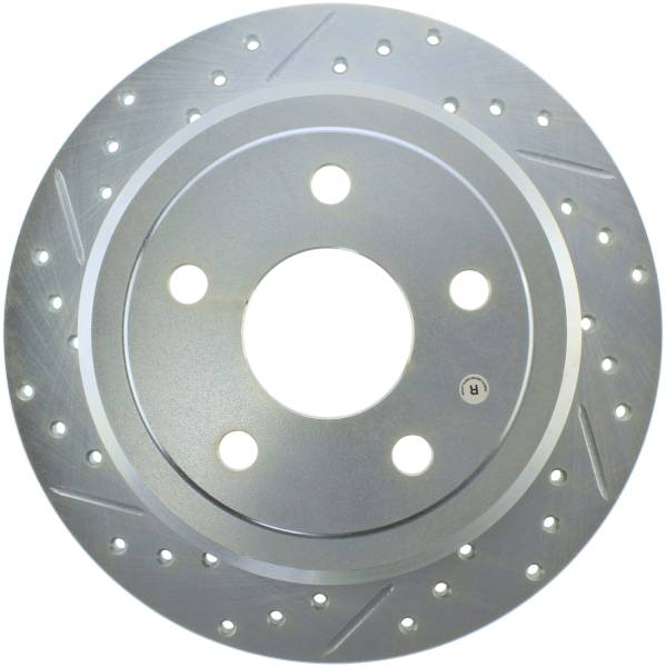 Stoptech - StopTech Select Sport Drilled and Slotted Brake Rotor Rear Right 227.67067R