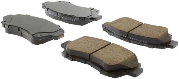 StopTech - StopTech Street Brake Pads with Shims and Hardware 308.04761