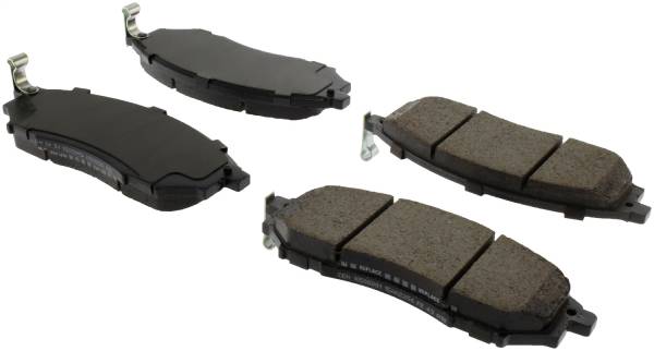 StopTech - StopTech Street Brake Pads with Shims and Hardware 308.08881