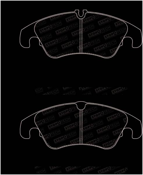 StopTech - StopTech Sport Brake Pads with Shims and Hardware