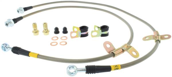 StopTech - StopTech Stainless Steel Brake Line Kit 950.42012