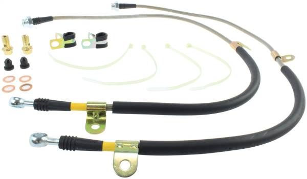 StopTech - StopTech Stainless Steel Brake Line Kit 950.42017