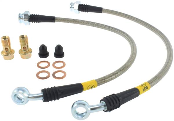 StopTech - StopTech Stainless Steel Brake Line Kit 950.42512