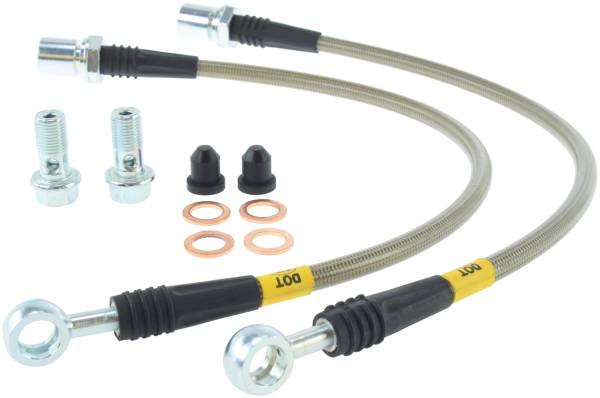 Stoptech - StopTech 98-05 Lexus GS300/GS350/GS400/GS430/GS450H Front Stainless Steel Brake Lines - 950.44001