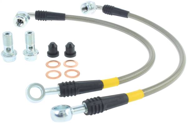 Stoptech - StopTech Evo 8 & 9 Stainless Steel Rear Brake Lines - 950.46504