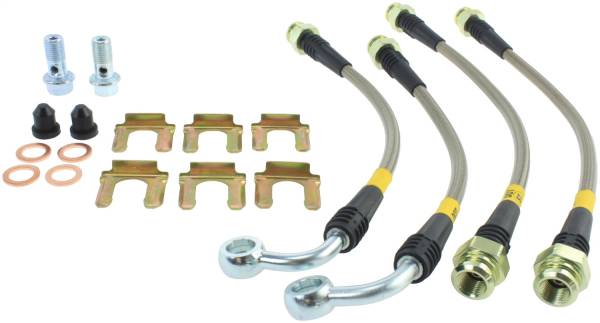 StopTech - StopTech Stainless Steel Brake Line Kit 950.47505