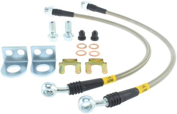 StopTech - StopTech Stainless Steel Brake Line Kit 950.58002