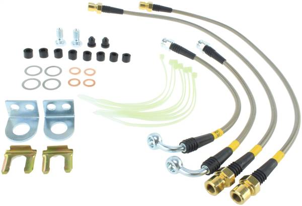 StopTech - StopTech Stainless Steel Brake Line Kit 950.61507