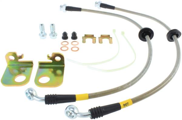 StopTech - StopTech Stainless Steel Brake Line Kit 950.62004