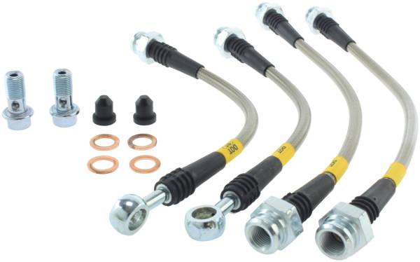 StopTech - StopTech Stainless Steel Brake Line Kit 950.62504