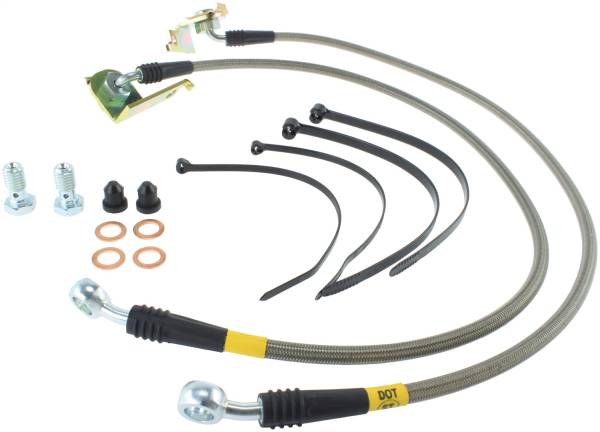 StopTech - StopTech Stainless Steel Brake Line Kit 950.63505