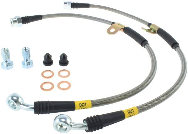 StopTech - StopTech Stainless Steel Brake Line Kit 950.66002