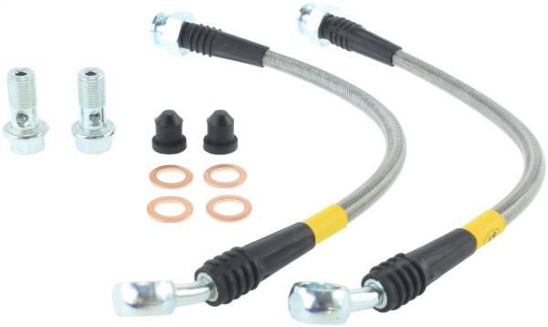 Stoptech - StopTech 03-07 Hummer H2 Stainless Steel Rear Brake Lines - 950.66503