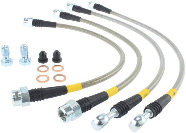 StopTech - StopTech Stainless Steel Brake Line Kit 950.66505