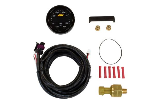 AEM - AEM X-Series Pressure 0-100psi Gauge Kit