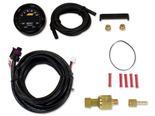 AEM - AEM X-Series Boost Pressure -30inHg 60psi Gauge Kit