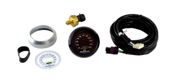 AEM - AEM 52mm Oil Pressure 150psi Digital Gauge