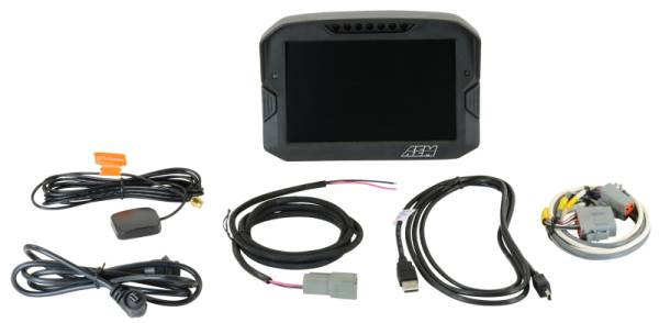 AEM - AEM CD-7 Logging GPS Enabled Race Dash Carbon Fiber Digital Display w/o VDM (CAN Input Only)