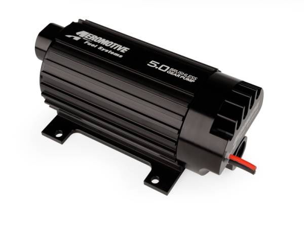 Aeromotive - Aeromotive 5.0 Brushless Spur Gear External Fuel Pump - In-Line - 5gpm