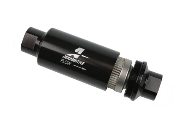 Aeromotive - Aeromotive In-Line Filter - AN-10 - Black - 100 Micron