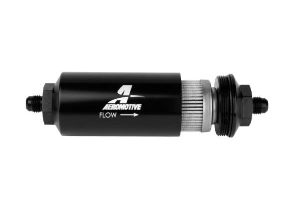 Aeromotive - Aeromotive In-Line Filter - (AN-06 Male) 100 Micron Stainless Steel Element