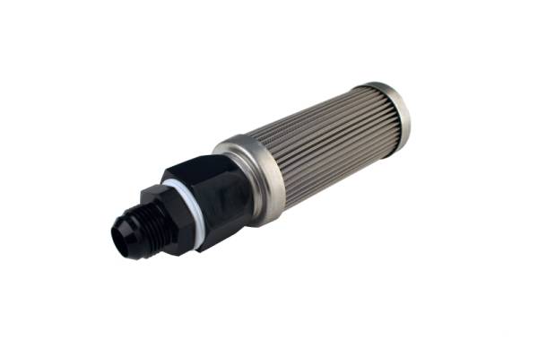 Aeromotive - Aeromotive Stealth In-Tank -10AN Bulkhead 100 Micron Stainless Steel Fuel Filter