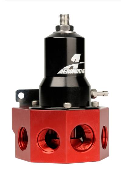 Aeromotive - Aeromotive Regulator - 30-120 PSI - .500 Valve - 4x AN-08 and AN-10 inlets / AN-10 Bypass