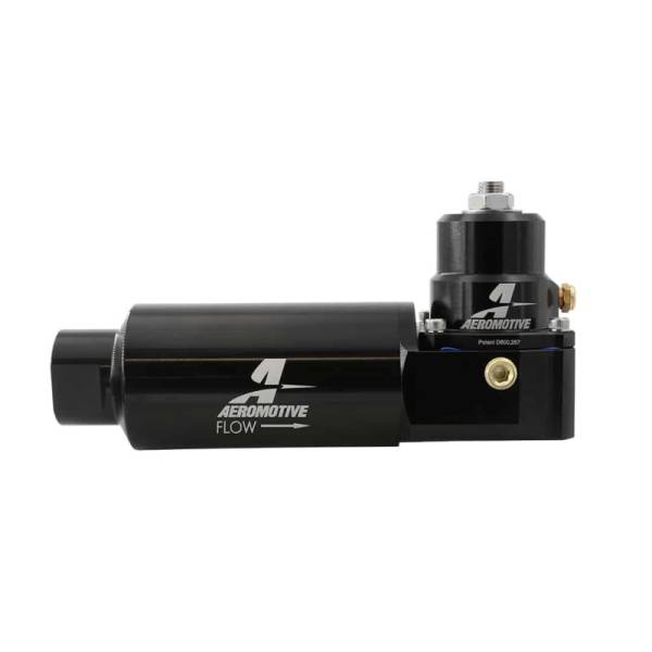 Aeromotive - Aeromotive Regulator Filter Combo EFI 40PSI-75PSI for A1000 or Smaller