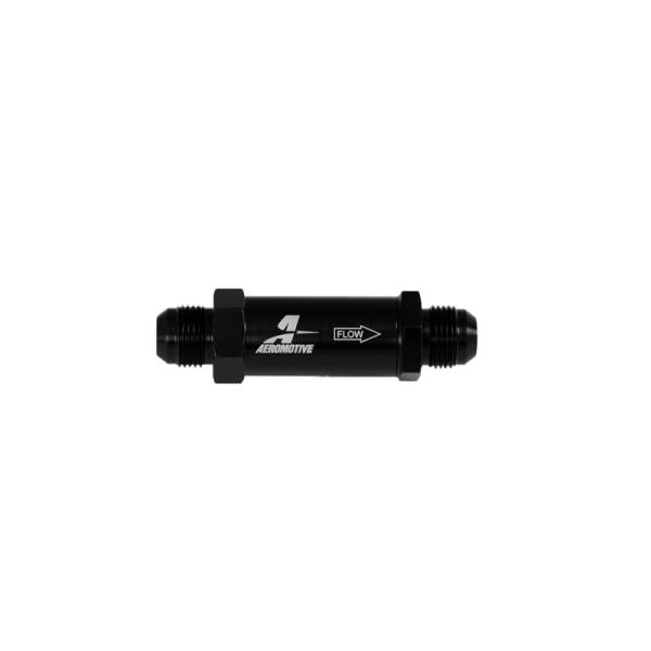 Aeromotive - Aeromotive In-Line Full Flow Check Valve (-10 AN Flare) - Black