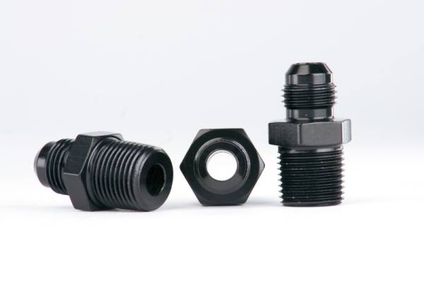 Aeromotive - Aeromotive Carb. Reg 13205 Fitting Kit (Incl. (3) 3/8in NPT to AN-06 fittings)